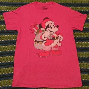 Disney Mickey Mouse T-shirt Christmas Style